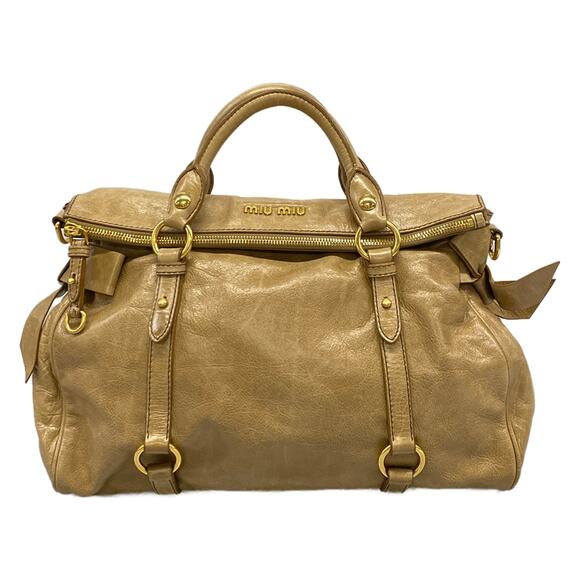 Miu Miu Handbags - Miu Miu Vitter Lux Handbag